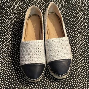 Stylish Black and White Espadrilles by j McLaughlin